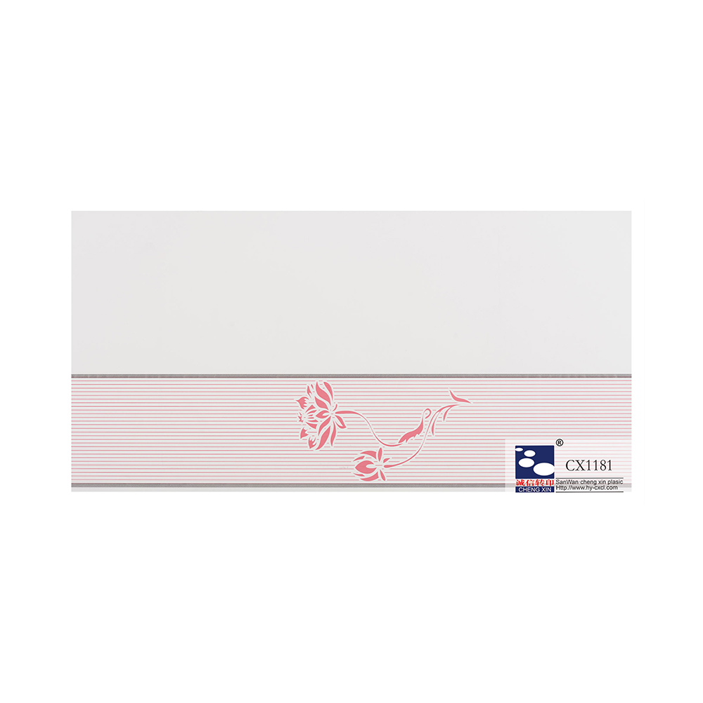 Wasserdichte schöne bedruckte Blumen 210 mm Heißprägefolie für PVC-Panel CX1181
