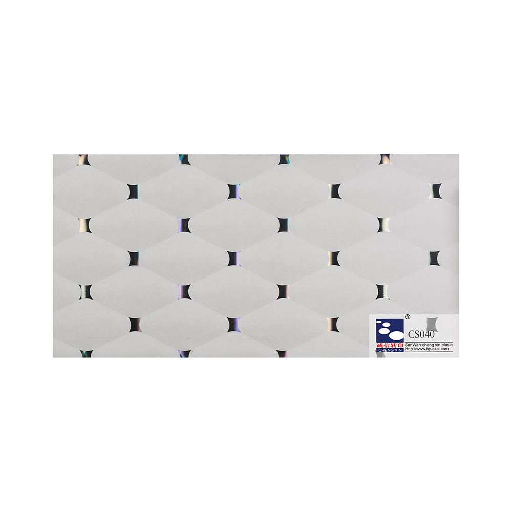 Großhandel 2021 neues Design PVC-Farbdruckdecke Bronzierfolie Verbund-PVC-Folie CS040