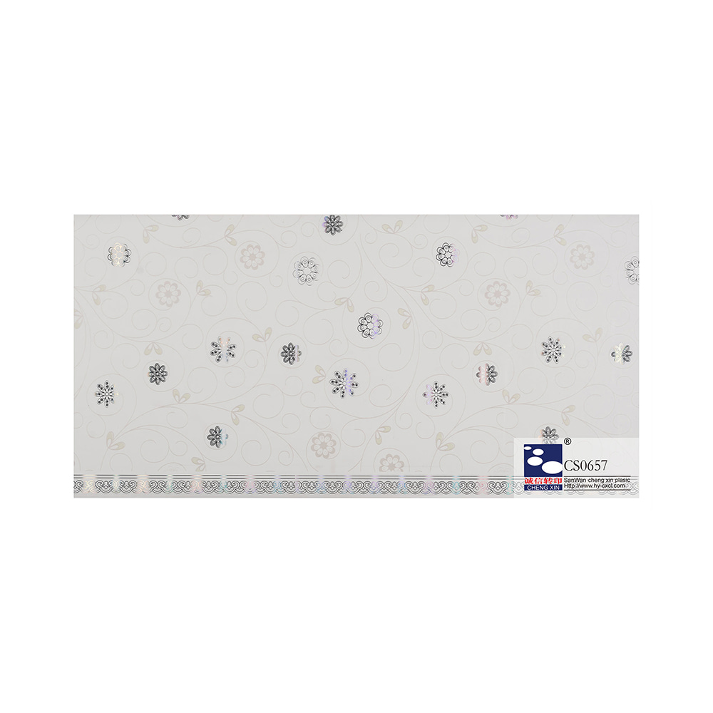 Gut verpackte Holzdesign-Holzmaserung-Heißprägefolie PVC-Laminierungsfolie CS0657