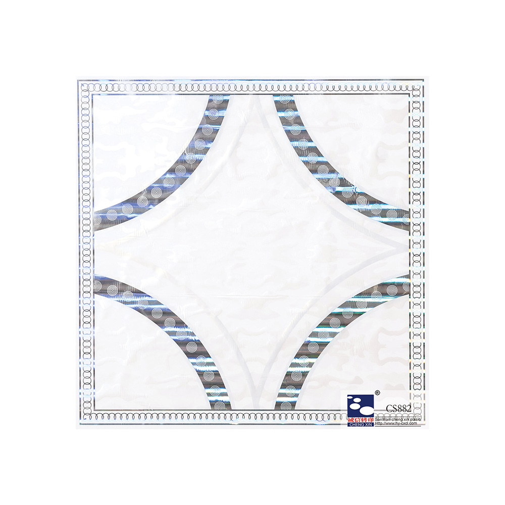 Schöne billige Design-Wärmeübertragungs-Heißprägefolie für PVC-Verkleidungsplatte CS882
