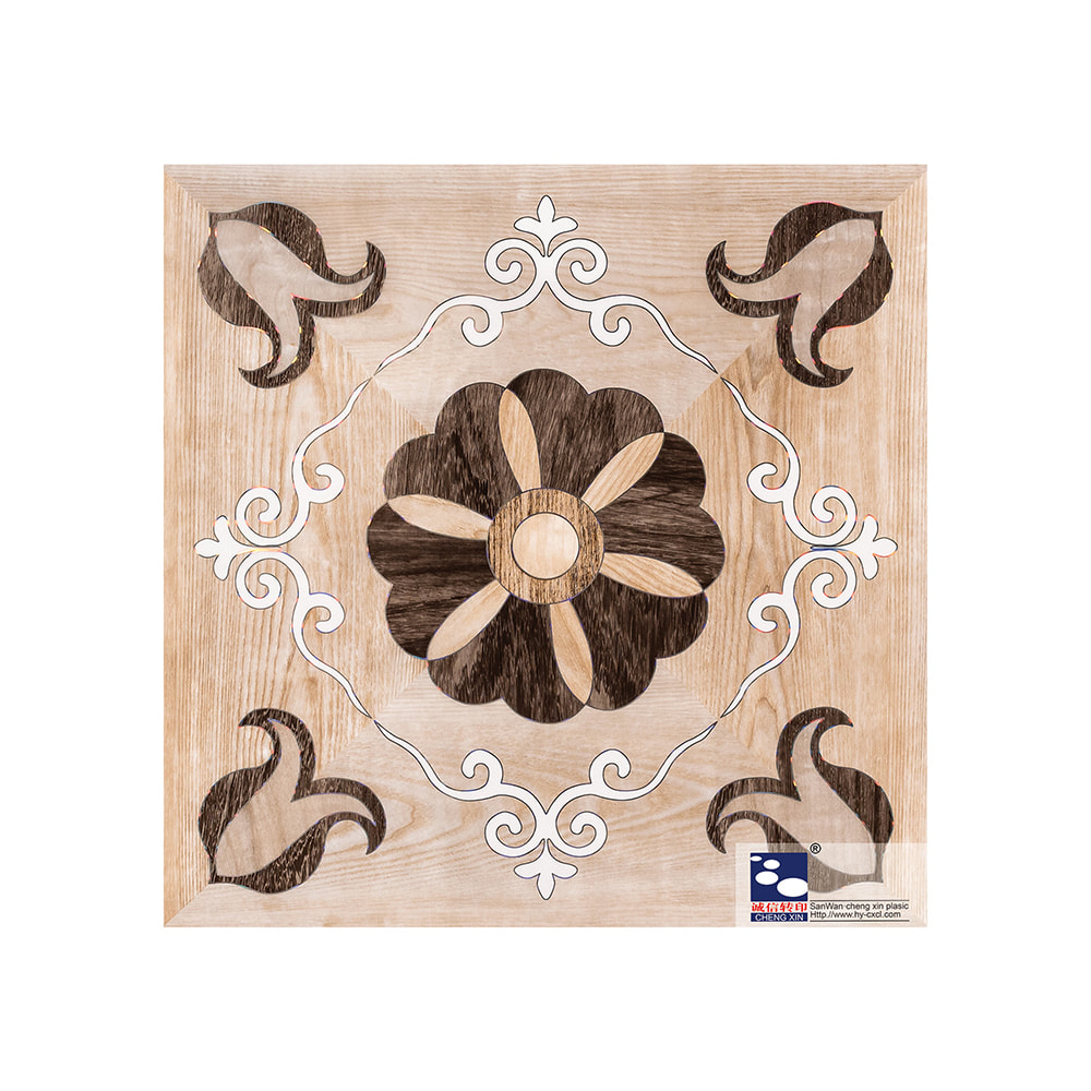 Einfache Lieferanten von Laser- und Blumenheißprägefolien für PVC-Platten CS844