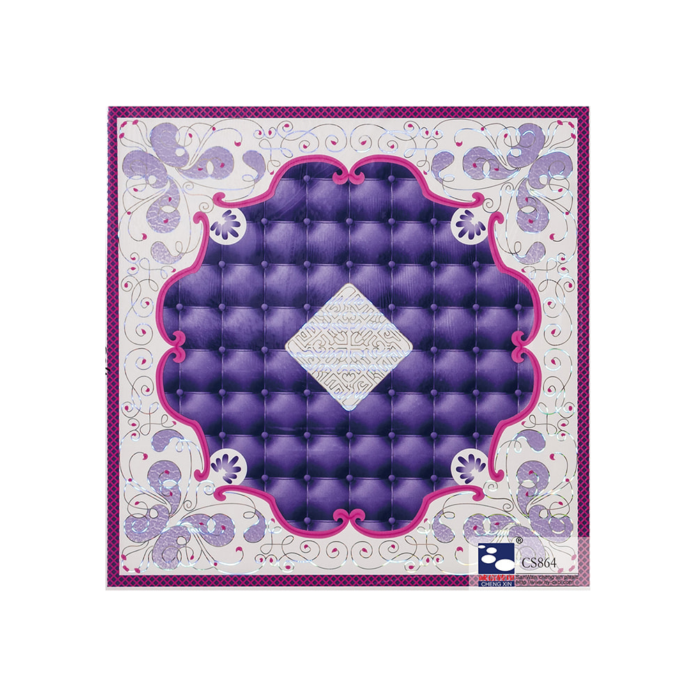 Dekorations-bunte Qualität für PVC-Platten-Heißprägefolien-Fabrik CS864