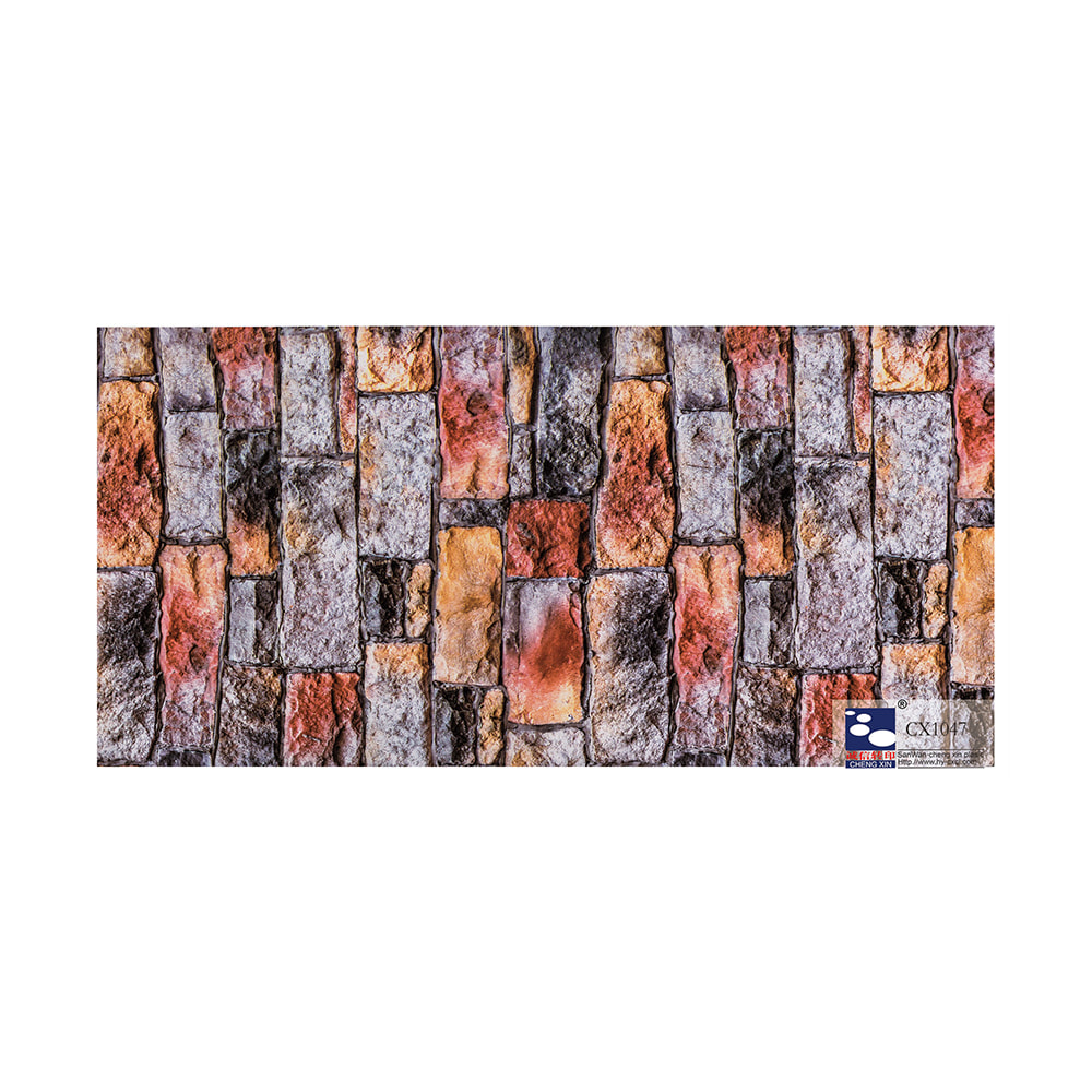 Günstige PVC-Material-Marmor-Heißprägefolie für PVC-Panel-Dekoration CX1047