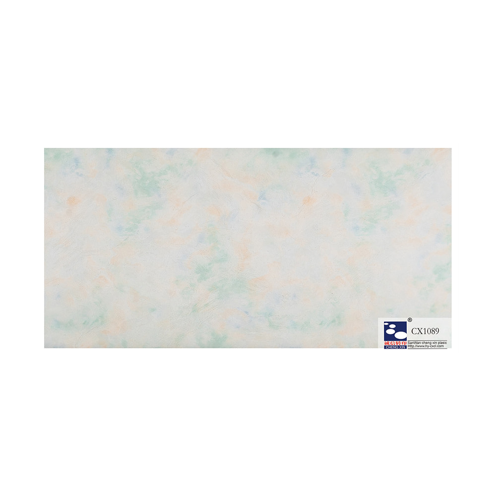 Beliebte Plattendekoration Marmor Heißprägefolie für Pvc Wide Board CX1089