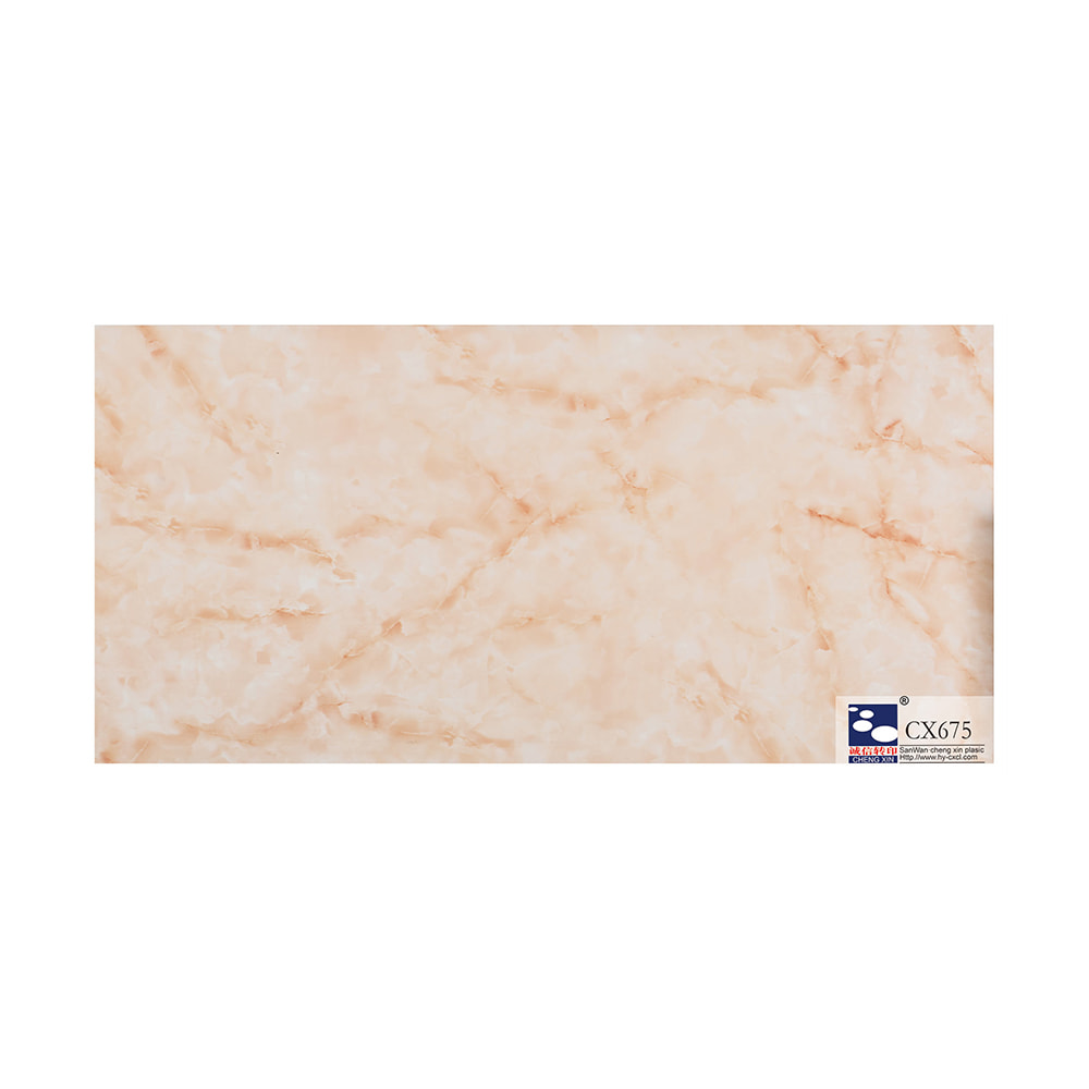 Beliebte Plattendekoration Marmor Heißprägefolie für Pvc Wide Board CX675