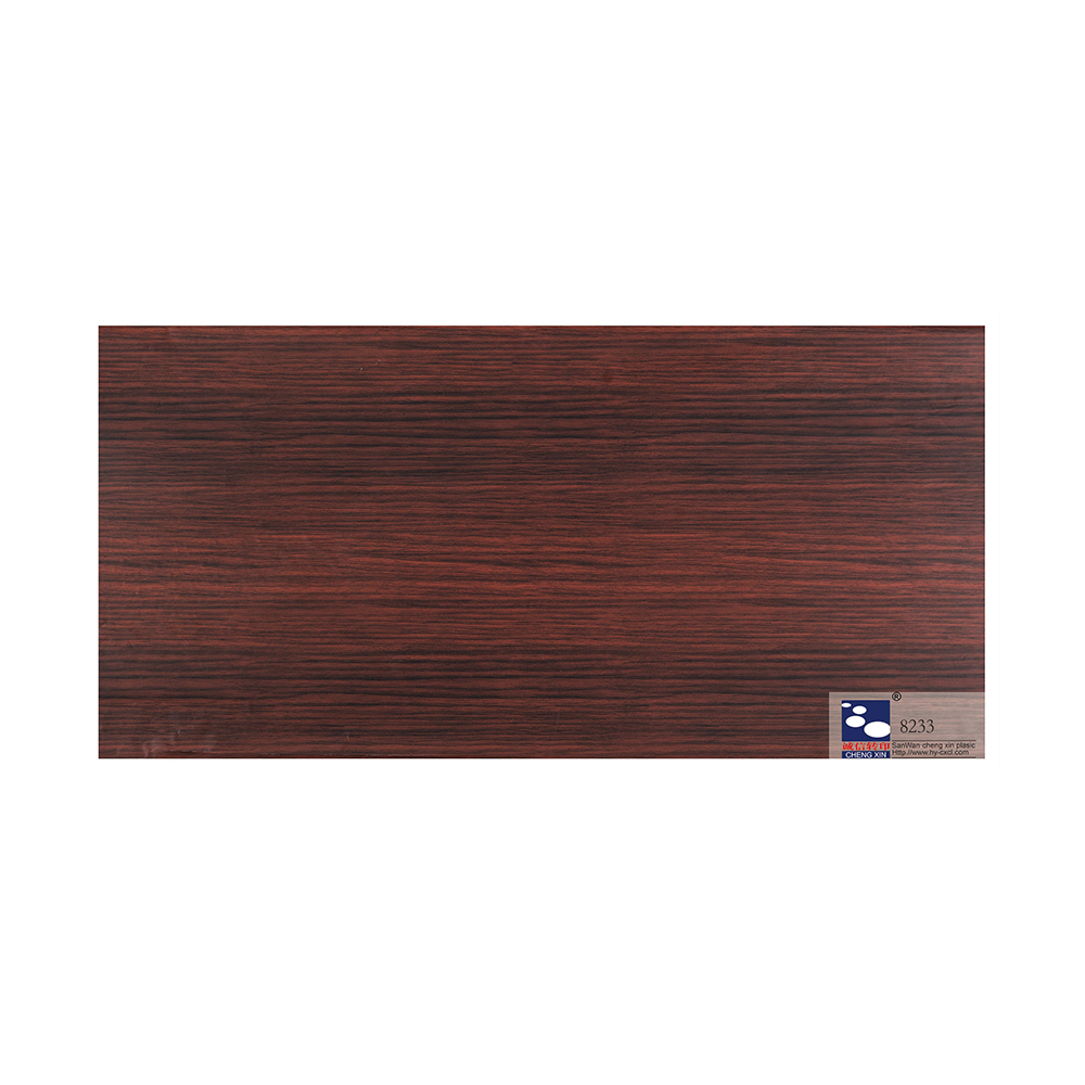 Tolles Preis-Leistungs-Verhältnis, moderner Stil, neue Designs, Haustier, dekorative Holzmaserung, PVC 8233